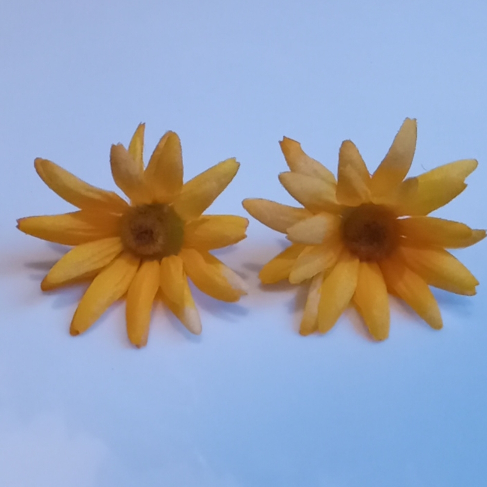 Handmade Sunflower Earrings 🌻